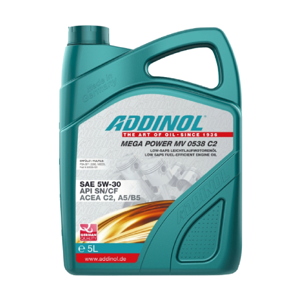 ADDINOL 5W-30 MEGA POWER MV 0538 C2 - Image 2