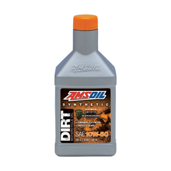 AMSOIL 10W-50 SYNTHETIC DIRT BIKE OIL