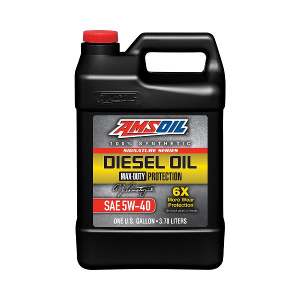 AMSOIL SIGNATURE SERIES 5W-40 100% SYNTHETIC MAX-DUTY DIESEL OIL - Image 2