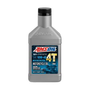 AMSOIL SYNTHETIC 10W-40 4T PERFORMANCE MOTORCYCLE OIL