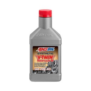 AMSOIL 20W-40 SYNTHETIC V-TWIN MOTORCYCLE OIL